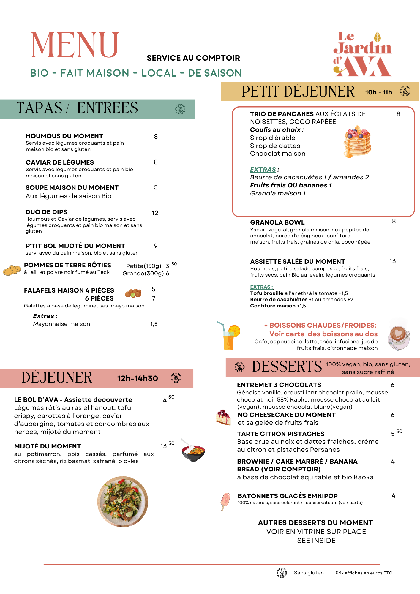 01_11 menu restaurant Le Jardin d'Ava